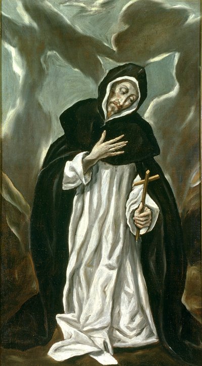 St. Dominicus van Guzman door El Greco